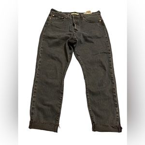 Levi's Premium Women's Wedgie Straight Leg Jeans - Black Size 32 COPY